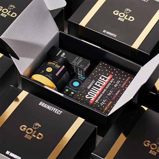 Bestseller-Box Gold geöffnet