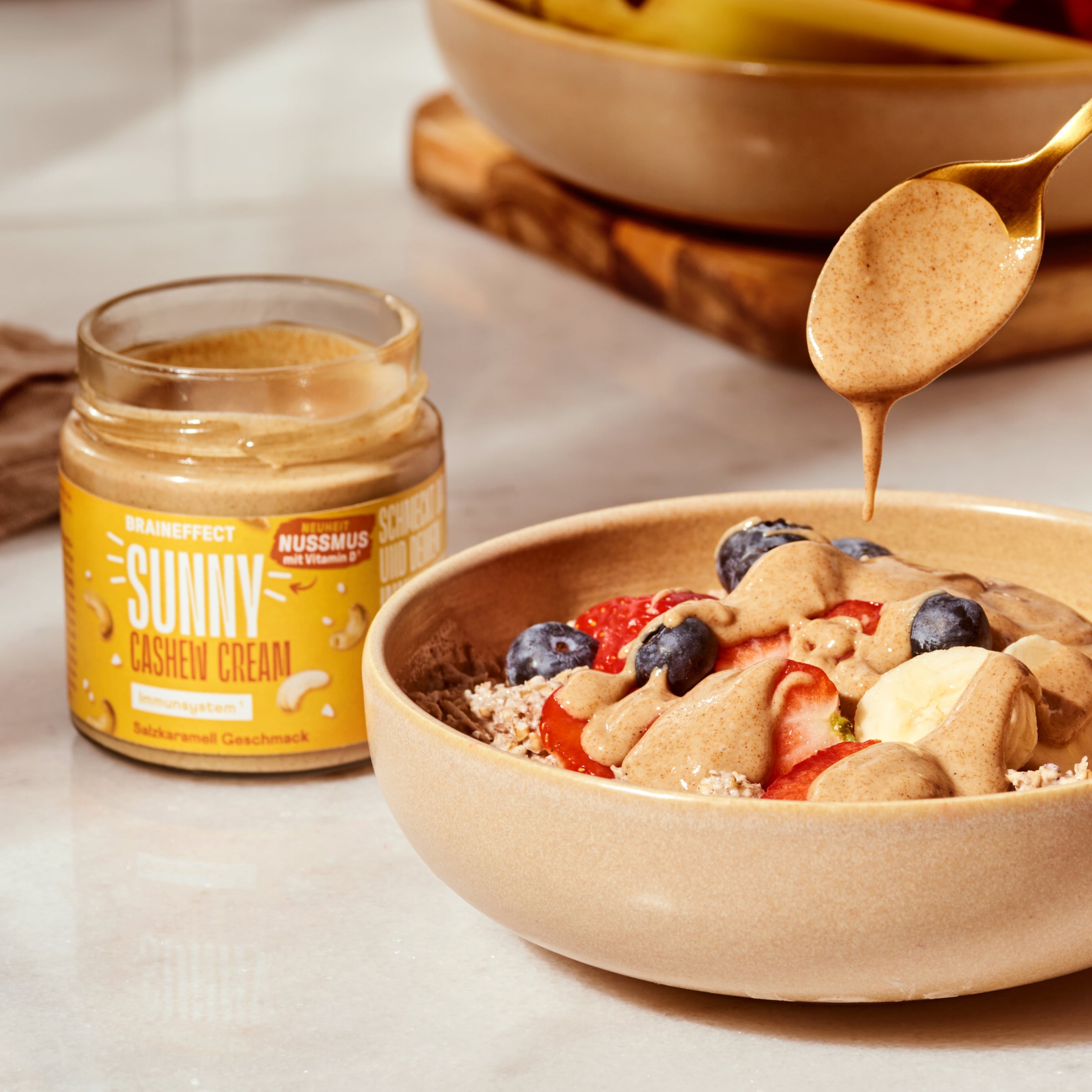 SUNNY CREAMS | Das erste Nussmus mit Vitamin D | BRAINEFFECT